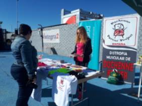 Torneo Pádel Quirocorazones_Mesa informativa Asociación Duchenne Parent Proyect