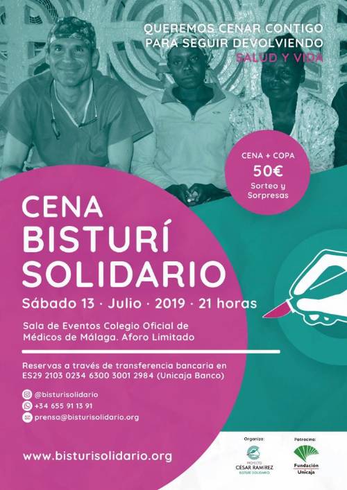 II Cena Benéfica Bisturí Solidario