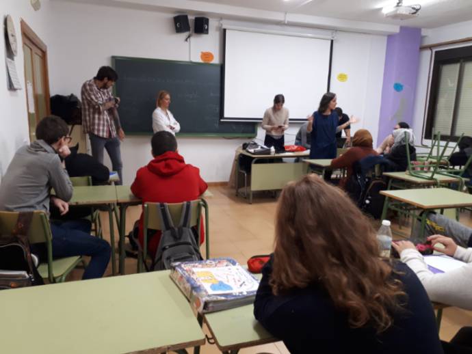 taller Stay Healthy IES Princesa Galiana