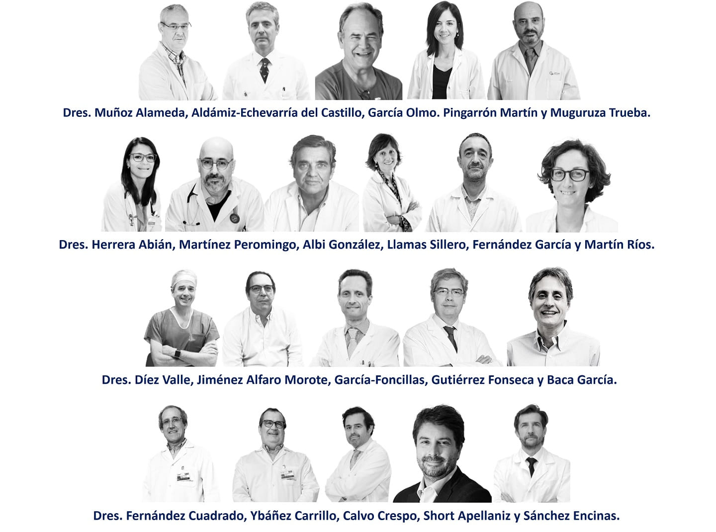 Especialistas del HURJC incluidos este año en el ranking de El Confidencial de los mejores médicos de España