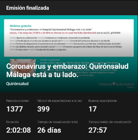 ESTADISTICA WEBINAR EMBARAZO