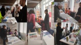 2024 03 04 Mesas informativas de las federaciones de asociaciones de pacientes participantes en el encuentro