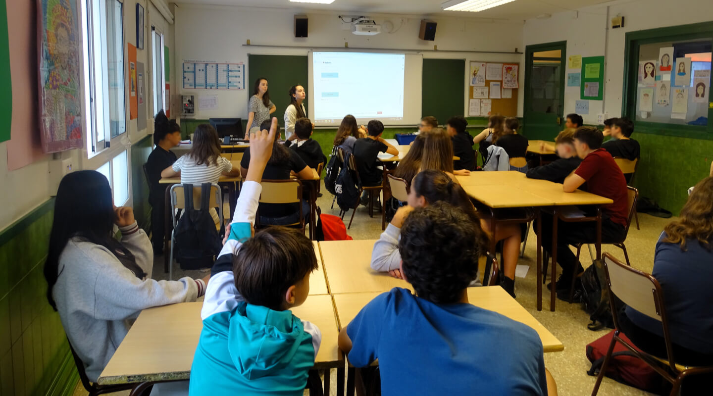 alumnos de Badalona descubren hábitos saludables con la Fundación Quirónsalud (1)