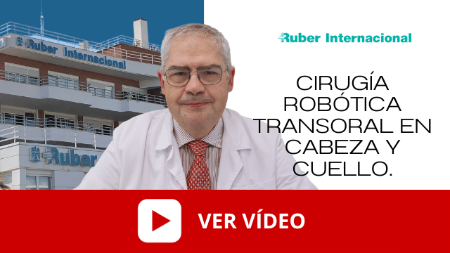 Vídeo cirugía robótica transoral de tumor de faringe o tumor de laringe. Este enlace se abrirá en una ventana nueva