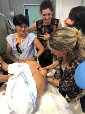 2019 06 10 Un momento del entrenamiento con simulación (1)