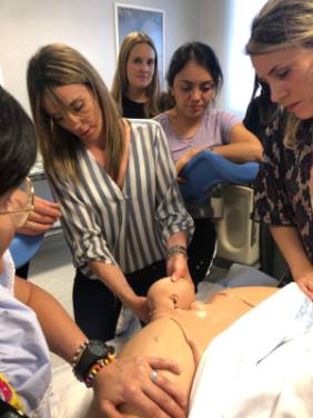 2019 06 10 Un momento del entrenamiento con simulación (2)