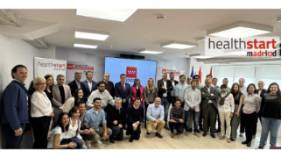 Participantes y premiados en la 9ª edición del programa Healhtstart Madri+d