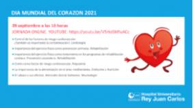 2021 10 05 El HURJC celebró con un encuentro divulgativo online con motivo del Día Mundial del Corazón