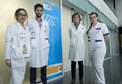 Donación de sangre en el Hospital General de Villalba