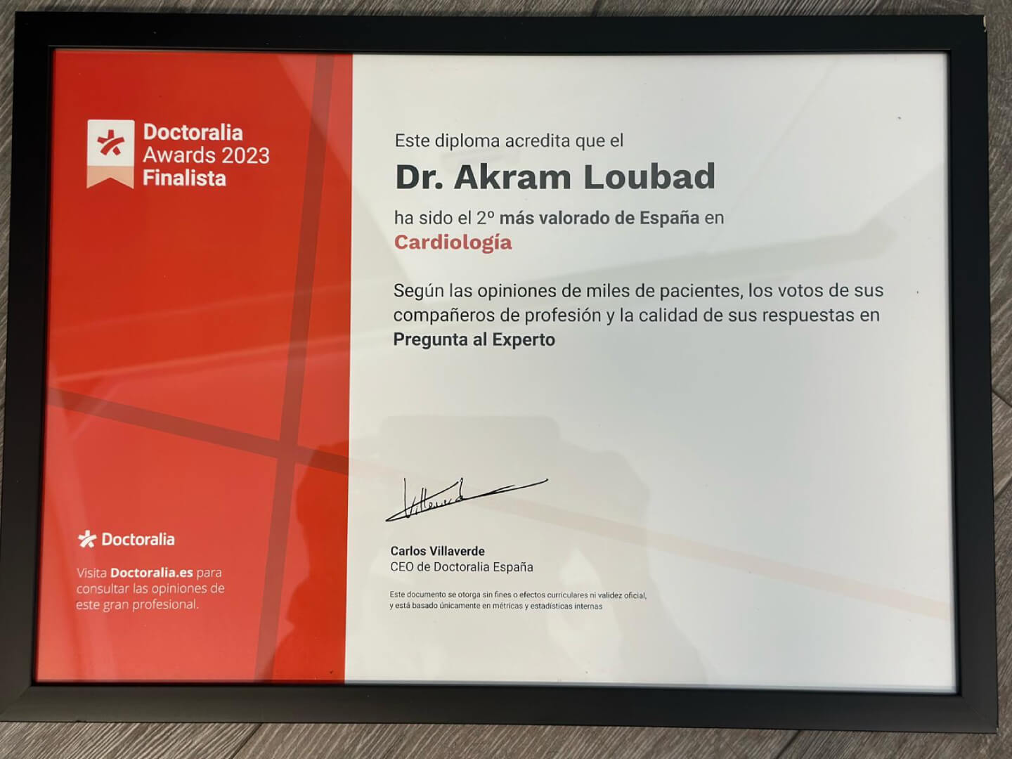 Diploma dr Akram Loubad