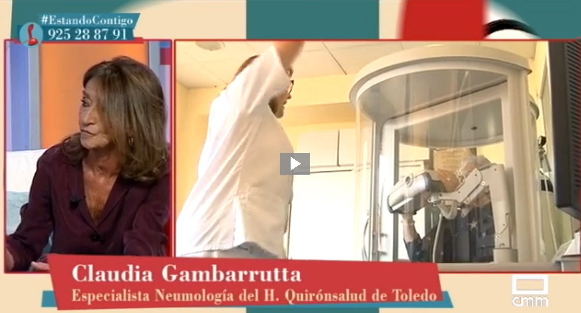 Dra. Gambarrutta en CMM