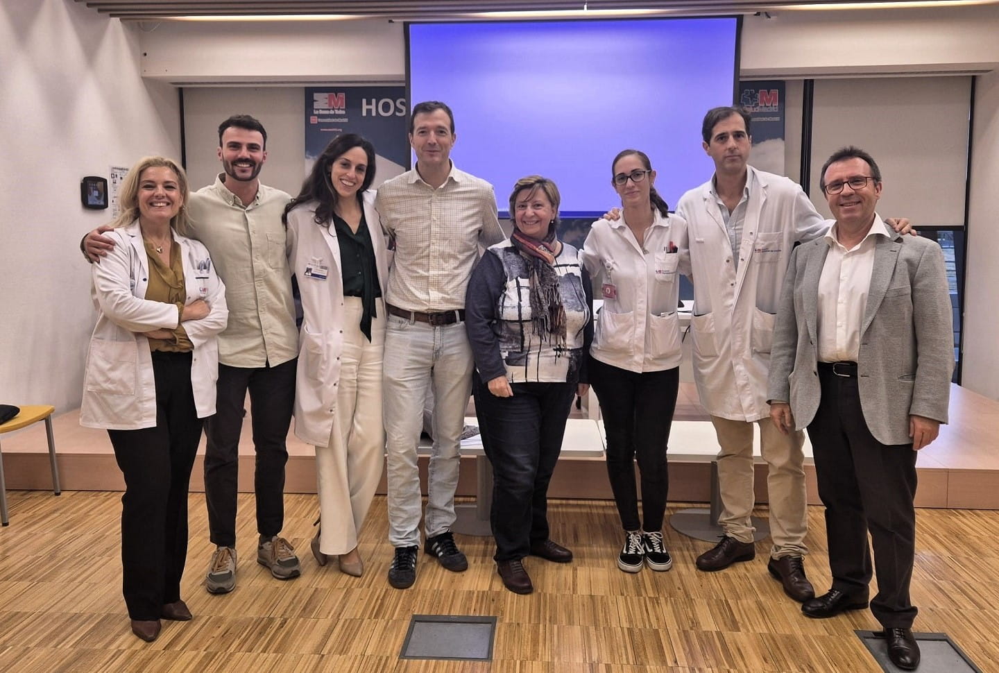 Organizadores y ponentes de la jornada