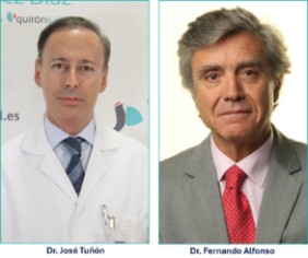 Los doctores Tuñón y Alfonso, dos de los investigadores principales del estudio publicado