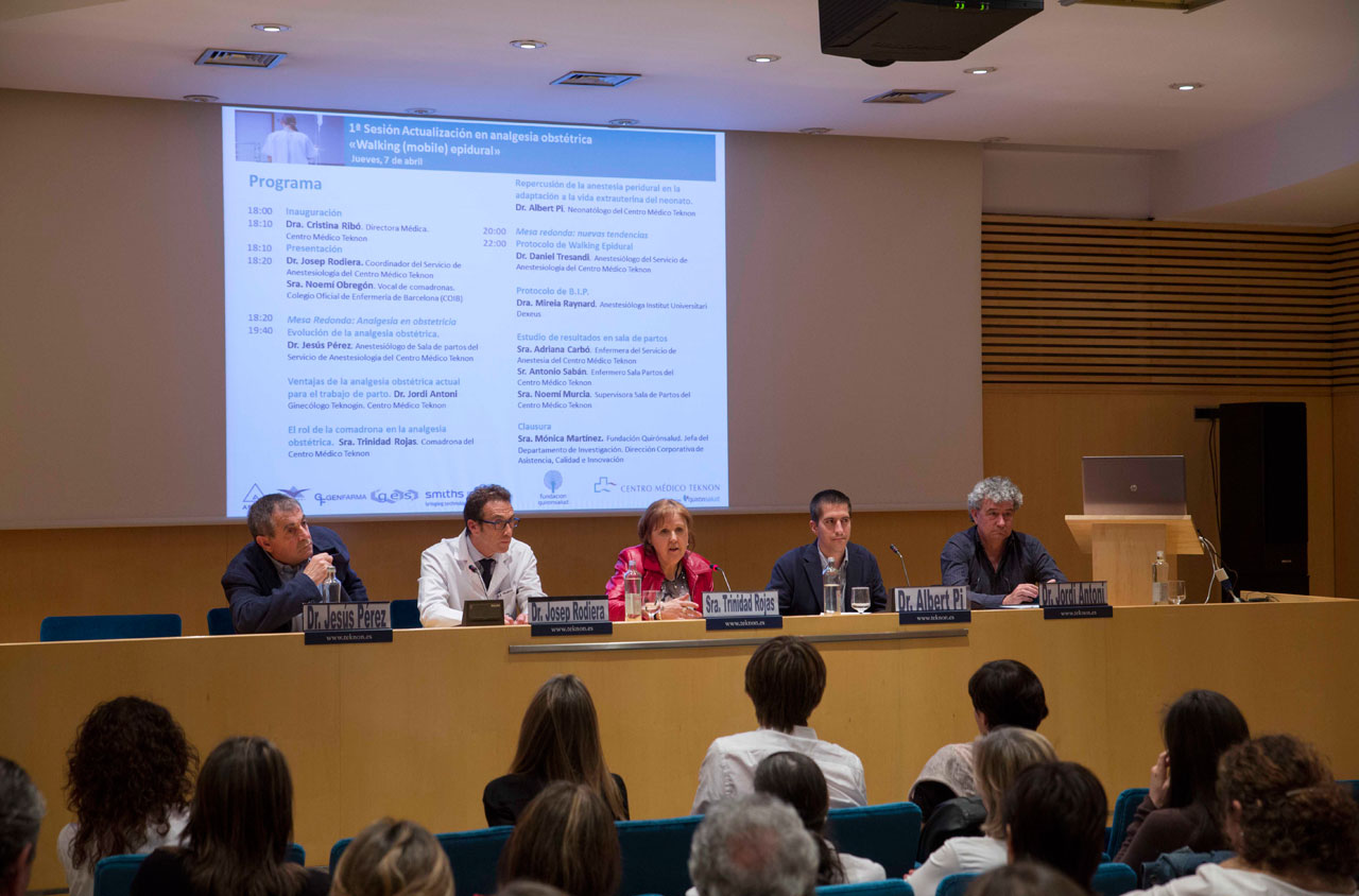Éxito de participación de la 1ª Sesión de "Walking Epidural" en Centro