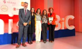 La Dra. Cremades (2ª por la dcha), junto a los dres Vázquez, Paniagua, Ortega y Gadea