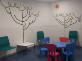 Sala de Espera infantil Quirónsalud Talavera