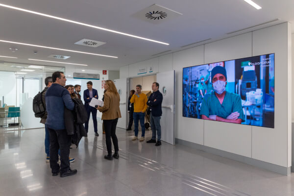 visita para conocer de cerca las instalaciones hospital quironsalud Badalona (1)
