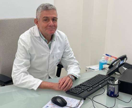Foto del doctor Moreno Sanz especialista del Hospital Quirónsalud Ciudad Real