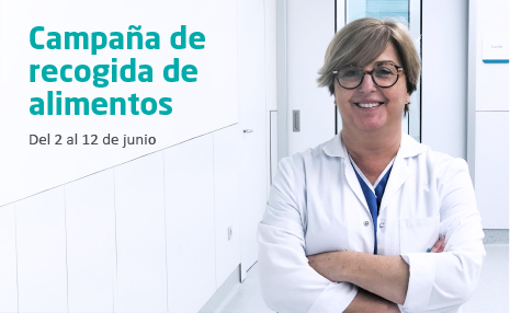 Campaña de recogida de alimentos en Quirónsalud Córdoba