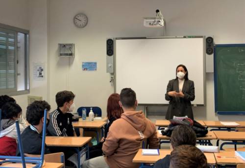 Taller de salud mental en el IES Zoco.