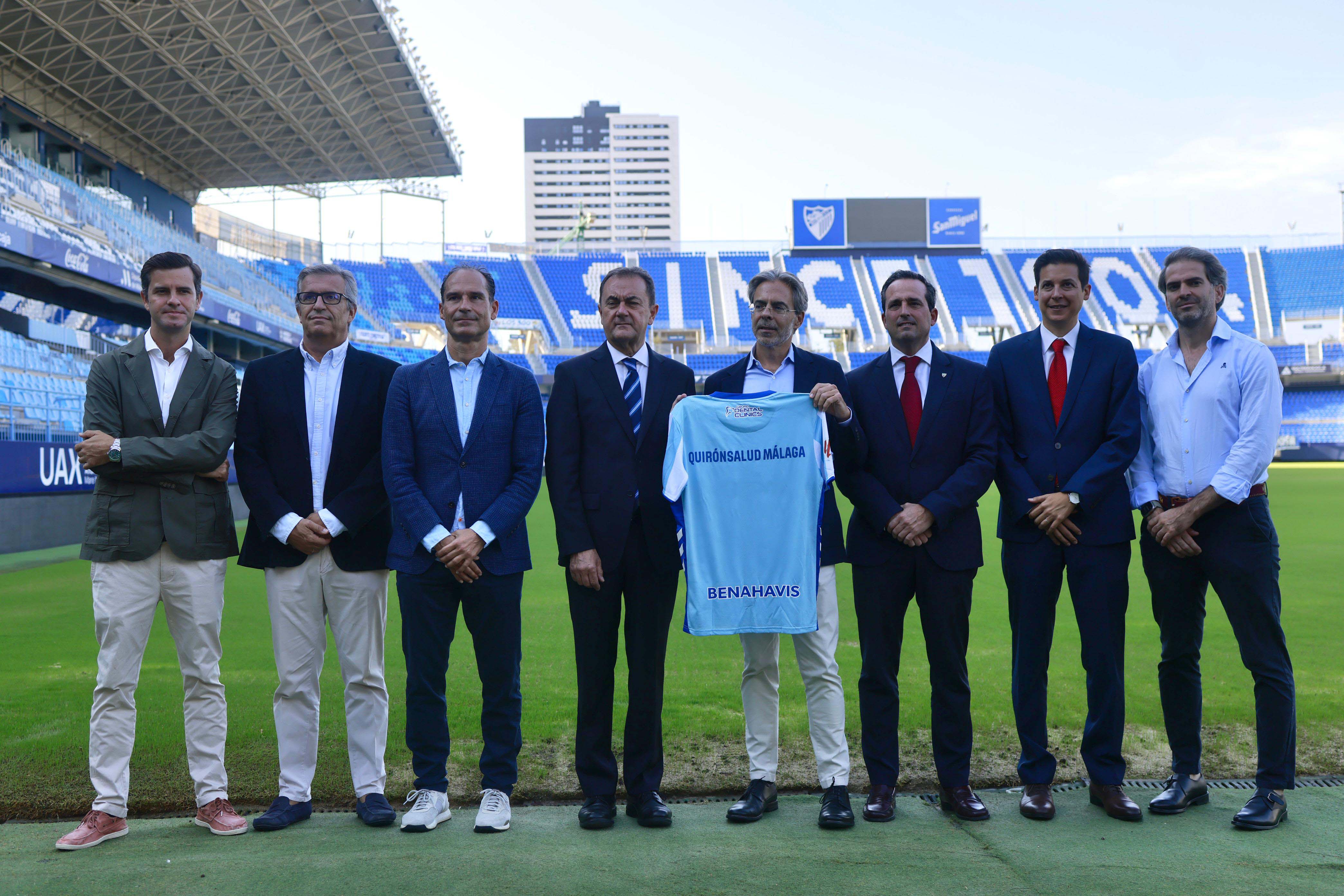 30-09-25 El Hospital Quirónsalud Málaga, proveedor médico oficial del Málaga Club de Fútbol 01