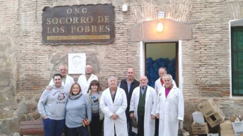 Entrega alimentos_ONG Socorro de los Pobres