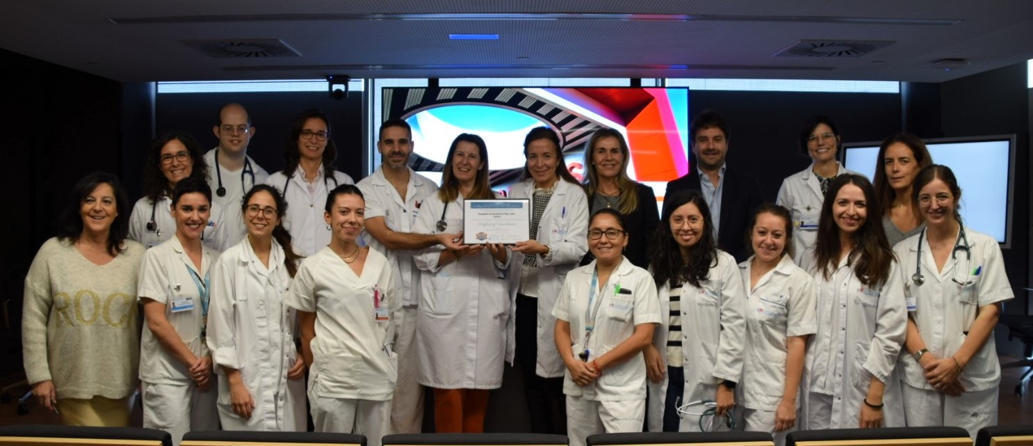 2023 11 07 Equipo profesional implicado en el proceso de acreditación GEDA del HURJC