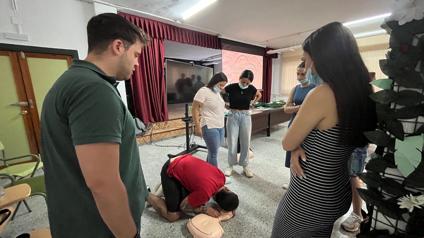 Curso RCP monitores Escuelas de Verano