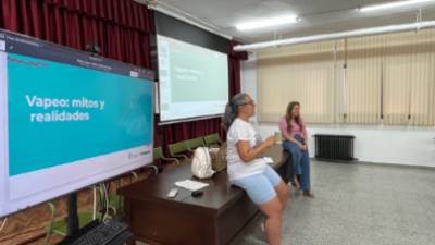 Taller consecuencias vapeo Escuelas de Verano