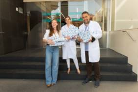 Visita de Marta Ortega a Quirónsalud San José