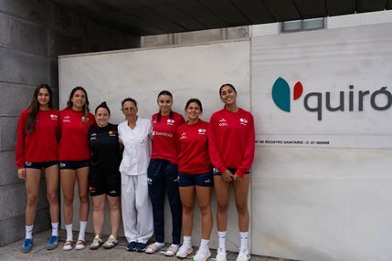 Selección Española de Voleibol Quirónsalud Lugo web