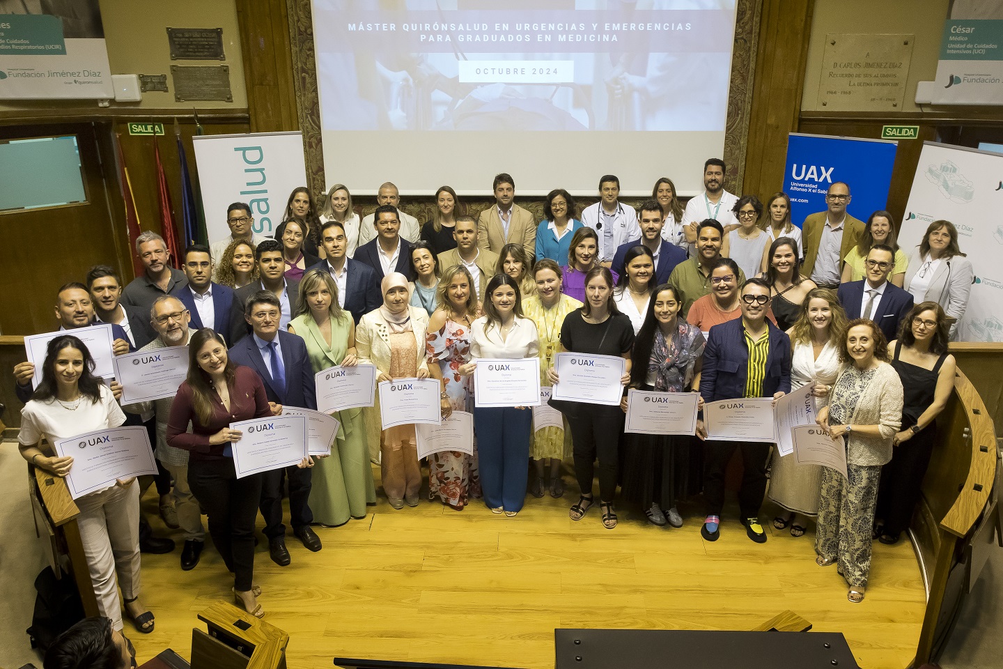 Clausura III Máster de Urgencias y Emergencias UAX