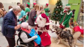 visita papa noel quironsalud malaga hall