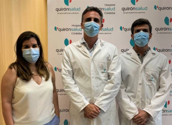 De izquierda a derecha, Mónica Rodríguez, Rafael González de Caldas y Pablo Barrios.