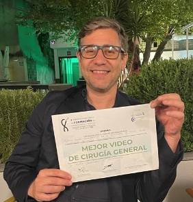 Premio Mejor video cirugía general