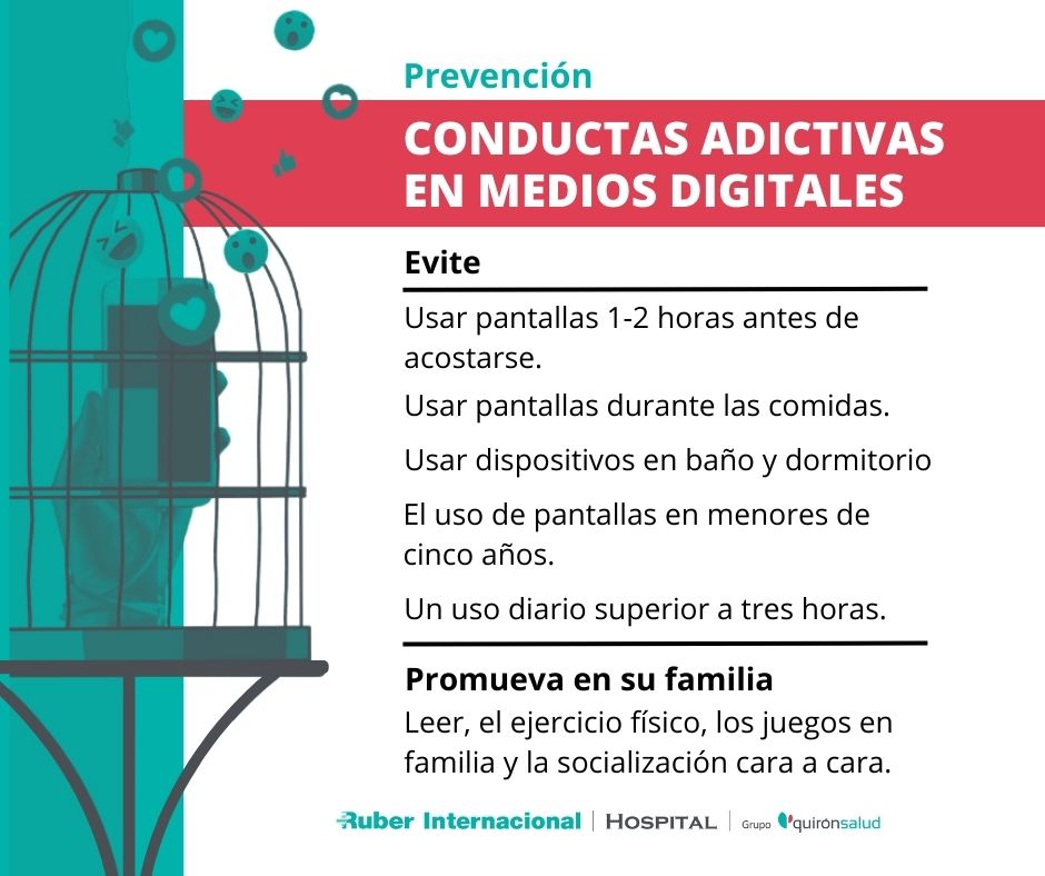 Conductas adictivas en internet