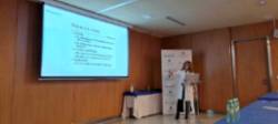 Ponencia Julia Montañés en jornada científica