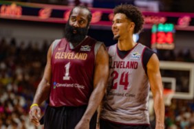Cleveland Cavaliers Harden y Tyrese Proctor Foto de Gaby Ocete