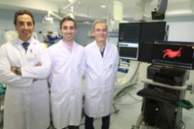 Dres. Antonio Esteban, Amalio Ruiz y Alberto Barrera. Cardiología Quirónsalud Málaga -