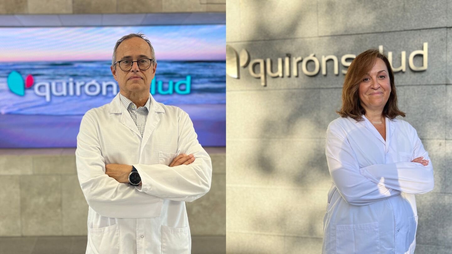 Cayo Garcia y Beatriz Romero, neumologos intervencionistas Quironsalud Sagrado Corazon (1)