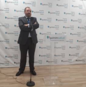 El Director Territorial de Quirónsalud Castilla La Mancha, Luis Pinilla.