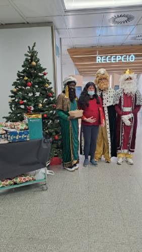 Reyes Magos en el Hospital Universitari General de Catalunya