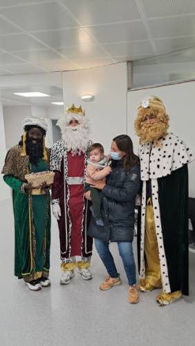 Reyes Magos en el Hospital Universitari General de Catalunya