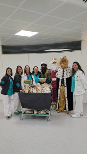 Reyes Magos en el Hospital Universitari General de Catalunya