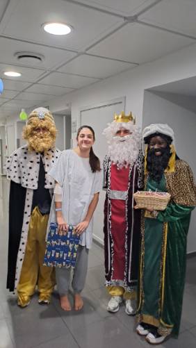 Reyes Magos en el Hospital Universitari General de Catalunya
