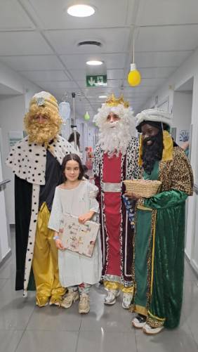 Reyes Magos en el Hospital Universitari General de Catalunya