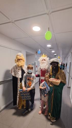 Reyes Magos en el Hospital Universitari General de Catalunya