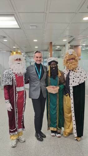 Reyes Magos en el Hospital Universitari General de Catalunya