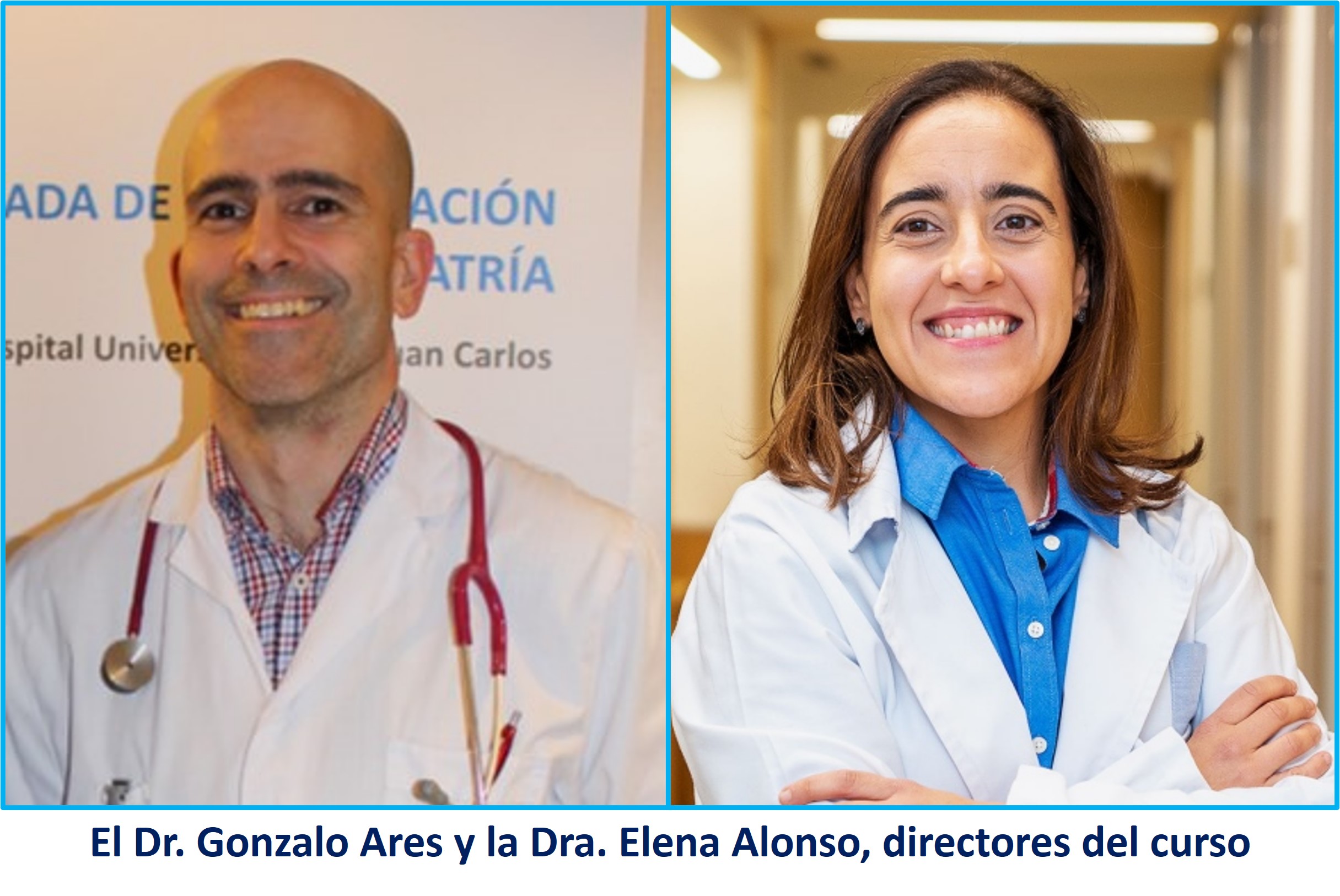 2024 04 30 El Dr. Gonzalo Ares y la Dra. Elena Alonso, directores del curso