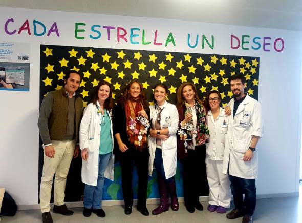 2020 10 13 Miembros del Servicio de Cuidados Paliativos del HUIE y de la Fundación 38 Grados